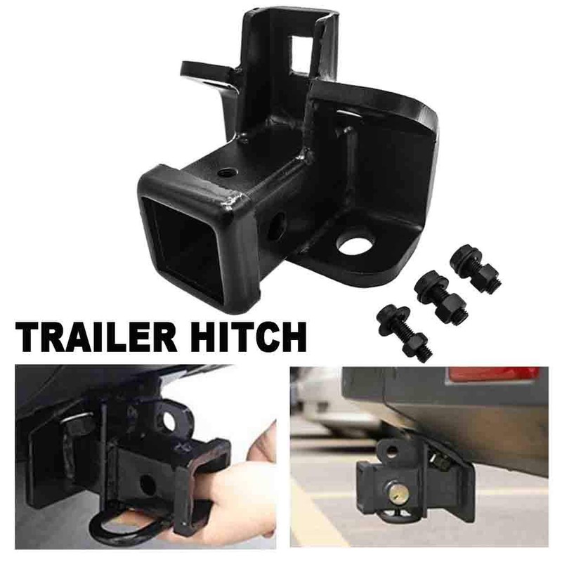 Tow Towing Trailer Hitch Receiver Black for Land Rover LR3