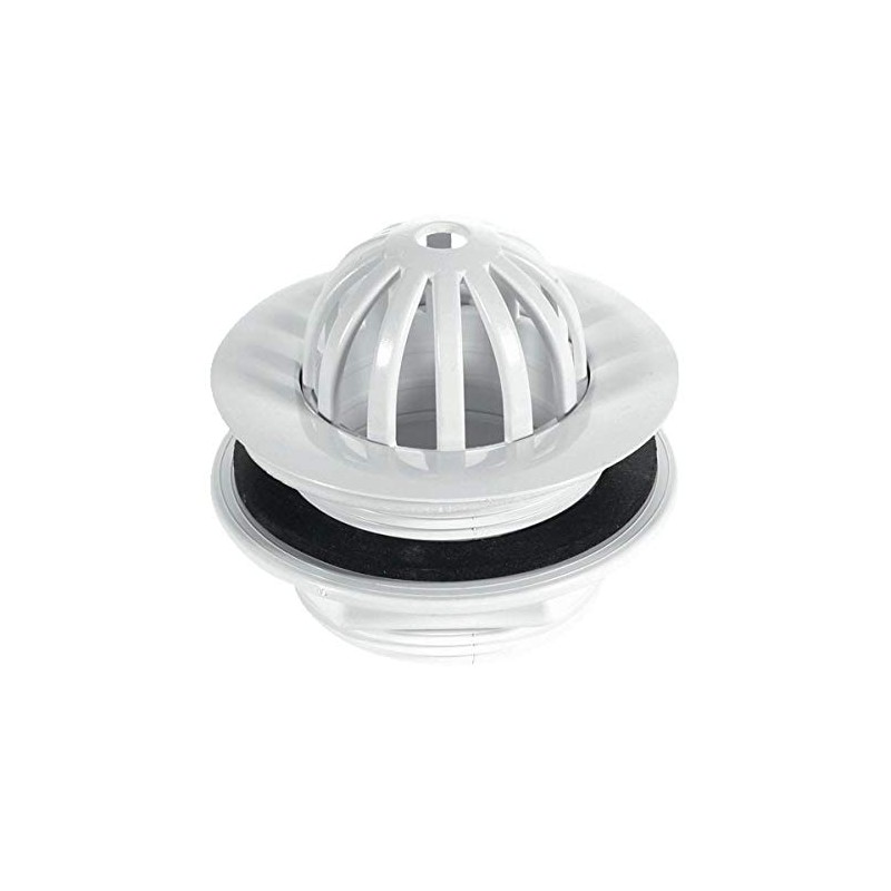 McAlpine 2" White Domed Urinal Waste WU20