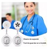 Generic 2pcs Bolsillo Enfermera Enfermería Doctor Vintage Moda