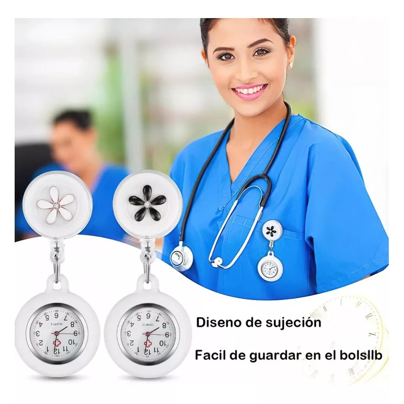 Generic 2pcs Bolsillo Enfermera Enfermería Doctor Vintage Moda