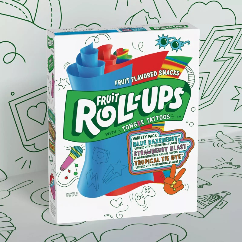 Betty Crocker Fruit Roll Ups Variety Pack 10 Count Strawberry