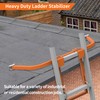 Ladder Stabilizer for Roof Gutter,Heavy Duty Steel Ladder Roof Hook