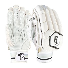 Kookaburra Ghost Pro Batting Gloves - sa l/h, White