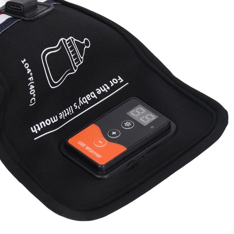 Portable Bottle Warmer USB Dinosaur Design Car Storage Lid Thermostat