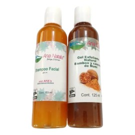 Kit: Shampoo Facial & Exfoliante Cascara De Nuez 125 Ml C/u