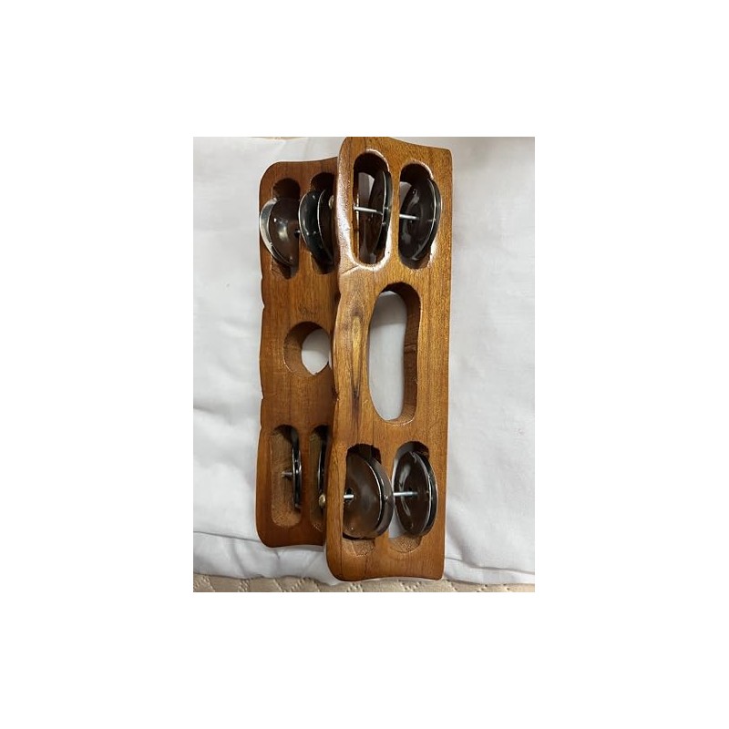 Wooden Manjira Bhajan Manjeera lakdi kartal khartal instruments Krishan bhajan