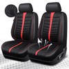 CAR PASS 3D Air Mesh Seat Covers for Car, Leather