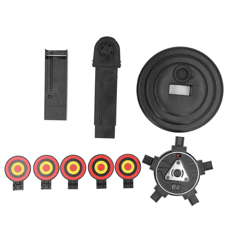 Electric Scoring Target Automatic Reset Rotating Electronic Target Toy for
