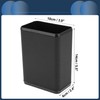 INFINAUTO Car Trash Can Front Rear Seats 3.9" Length 2.4"