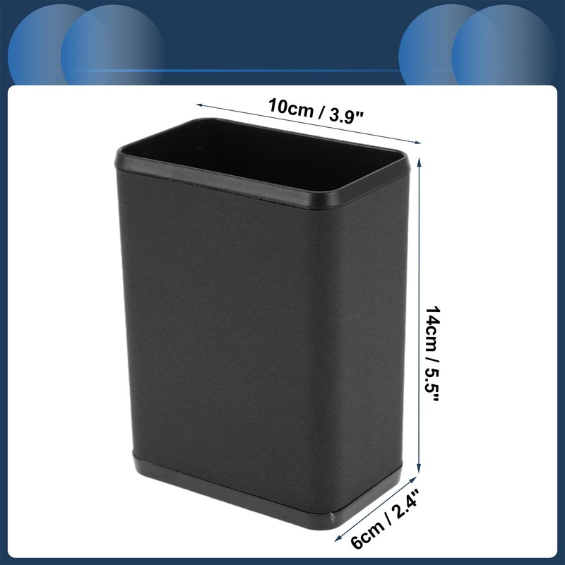 INFINAUTO Car Trash Can Front Rear Seats 3.9" Length 2.4"