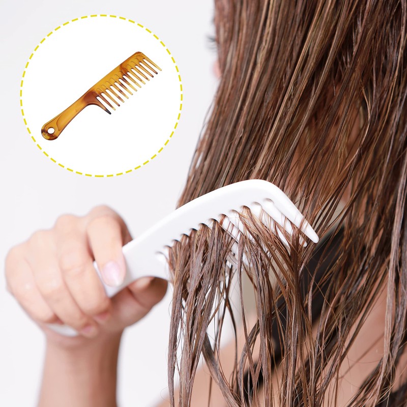 VOCOSTE Wide Tooth Comb for Curly Wet Hair Long Thick