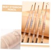 TOVINANNA 5pcs Ash Brown Eyebrow Pencil Eyebrow Makeup Tools Women