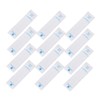 VILLFUL 100pcs Thermometer Paper Thermometer Protector Sleeves for Accurate Measurement