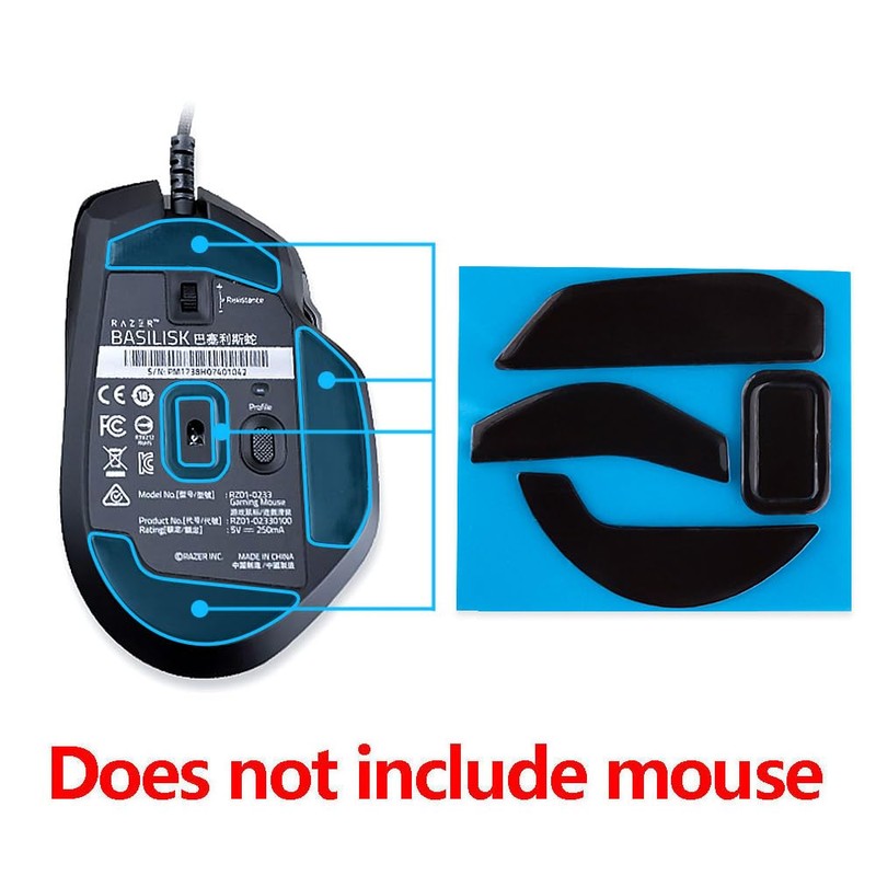 Rounded Edges Curved Mouse Skates & Mouse Feet & Mice
