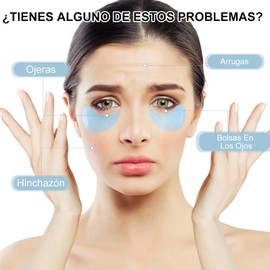 Parches para Ojos,120 PCS Mascarillas para Ojos, mascarilla hidratante,máscaras para ojos antiarrugas,Bolsas y Arrugas, Regalos para el Día de San Valentín, el Día de la Madre y Cumpleaños