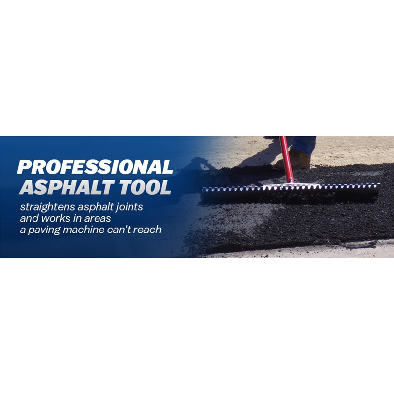 MARSHALLTOWN Asphalt Lute, Plain 30 Inch Blade, 66 Inch Wooden