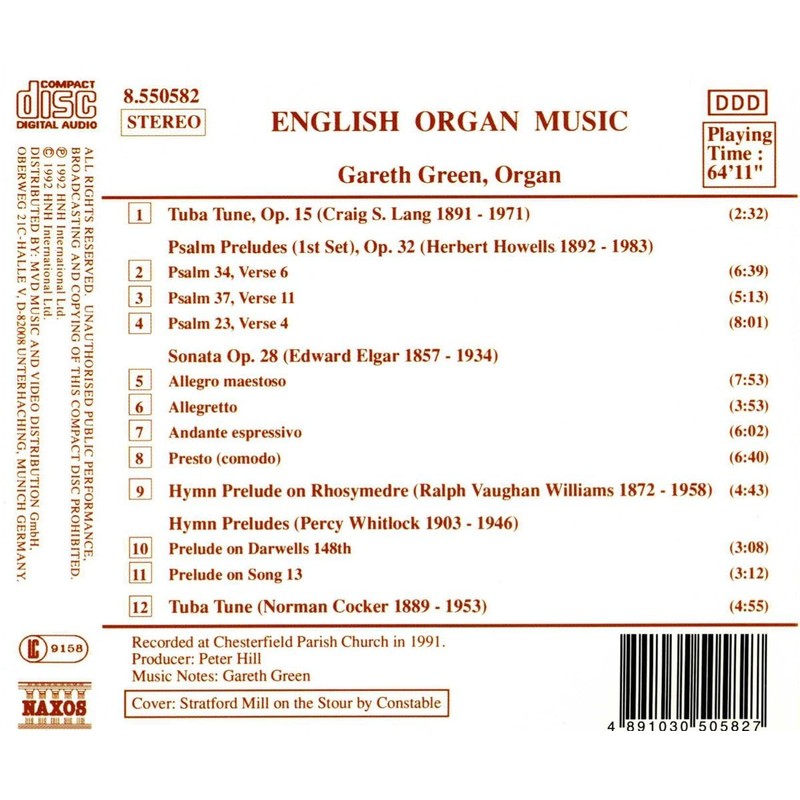 English Organ Music