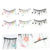 Baluue 9pairs Sequin False Eyelashes Heart and Flower Designs for