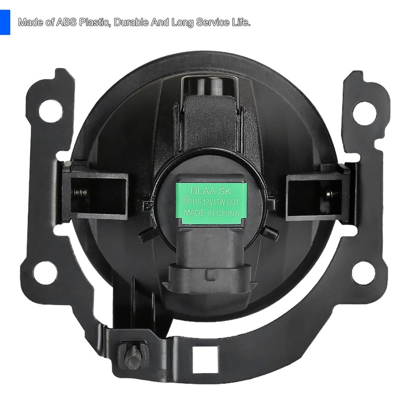 Spec-D Tuning Clear Lens Fog Lights +H16 Bulbs+Switch+Wiring Included Compatible