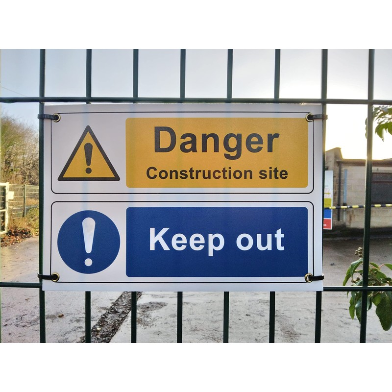 The Signal Range Pack of 2 signs 300mm x 200mm