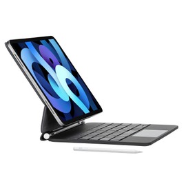 Keyboard Case with Stylus Pen for ipad Air 11-inch (M3 2025,M2 2024)iPad Pro11 in(1st/2nd/3rd/4th Generation) Magic-Style Magnetic Keyboard Case,Multi-Touch Trackpad 10.9” iPad Air 4th/5th Gen.(black)