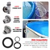 YIXISI Pack of 6 25076RP Pool O-Ring Sealing Rings, Pool
