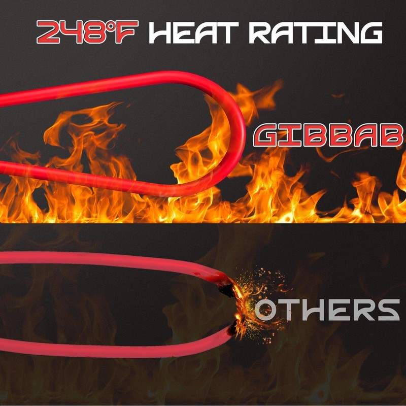 10AWG 20FT XT60 Solar Charging Cable, GIBBAB Solar Panel Connector
