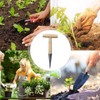 Dibbler Seedling Tool - Manual T-Handle Seedling Hole Digging Dibbler