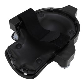 Rolling Knee Pad, Wheeled Knee Creeper Dolly Knee Pad with Casters for Floor Painting Car Repairing Garage Workshop (Black)