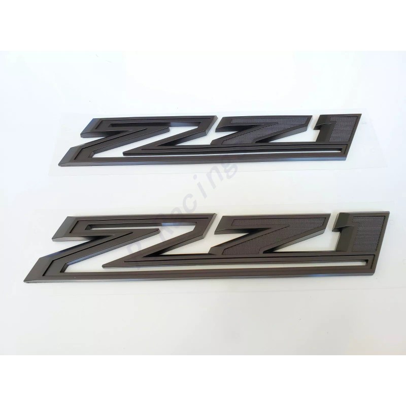 OEM 2PCS Matte Black 2019-2023 Silverado Z71 Emblem Badge 84632695