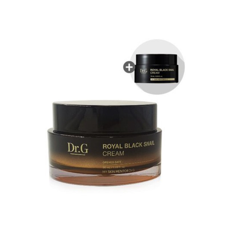Dr.G Royal Black Snail Cream 50ml+15ml 1ea / 닥터지 로얄