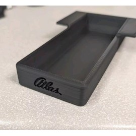 Atlas NEW XXL Atlas / Craftsman metal Lathe Chip Tray Pan (BLACK) 10" & 12"