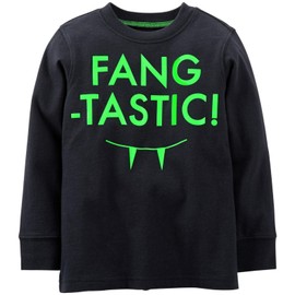 Carter's Little Boys Graphic Tee (Toddler/Kid) - Black - 2T, black