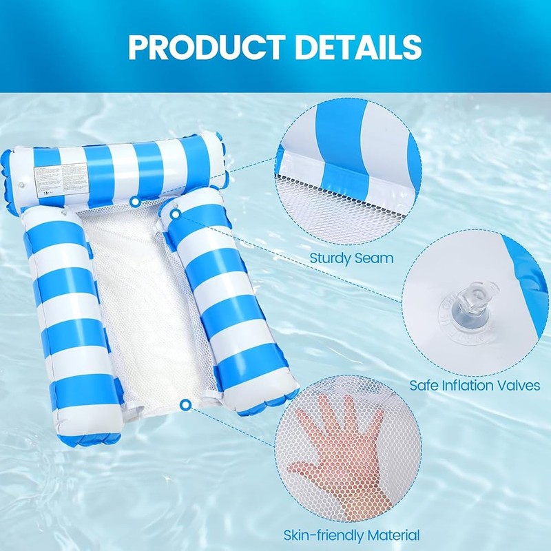 Water Play Float, Three Tubular Type, For Adults, Interesting, Adult