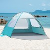 OutdoorMaster Beach Tent for 3/4 Person - Easy Setup Sun