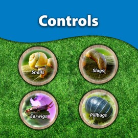 Monterey Sluggo Plus Bundled with Measuring Spoon - Snail & Slug Killer, Plus Controls Other Insects, OMRI Listed for Organic Gardening - 1 lb