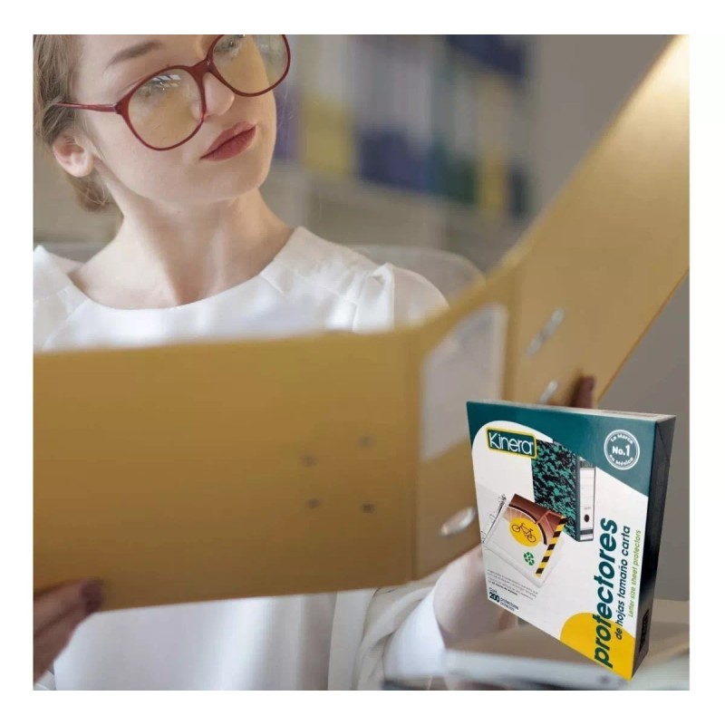 Kinera Protectores De Hojas Tamaño Carta Marca Kinera 10 Piezas