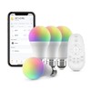 BroadLink Smart Bulbs Lighting Kit with Remote Control - 9W