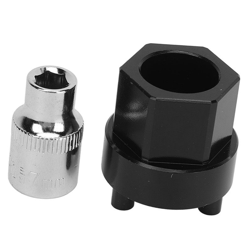 AC Compressor Clutch Hub Remover with 7mm Socket 3/8in Drive