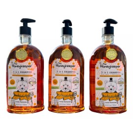 The Honey Keeper Shampoo Orgánico Para Bebés 3 Pack Con Miel