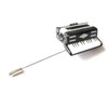 Miniblings Accordion Tie Clip Pin Pin Harmonica Shiffer's Piano, Wood,