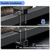 Ohuhu Bolt-on RV Bumper Hitch Receiver Adapter Fits 4-4.5" Beam,