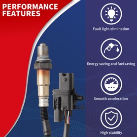DrCax 234-5003 Oxygen O2 Sensor Upstream Heated Air Fuel Ratio Compatible with Subaru Impreza Legacy Forester Outback 2000-2002 2.5L H4 Replace 22641AA01B 22641AA012 27092