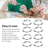 20pcs Spring Ring Clasps Innovative DIY Hand Crafted Copper Spring