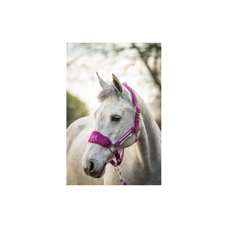 Equipride LUXURY FLEECE UNICORN HEADCOLLAR SET LEAD ROPE FULL-MINI SHETLAND