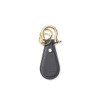 Bonaventura Shackle Key Chain, charcoal gray