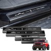 AUFER Fit For 2021-2025 Ford Bronco 4 Door Sill Edge
