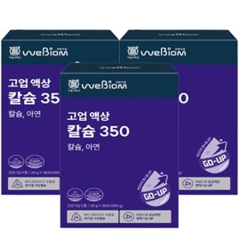 stomach biome Webiome Goup Liquid Zinc Calcium 350 30 sachets 3 / 위바이옴 고업 액상 아연 칼슘 350 30포 3개