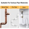 TOHONFOO Pipe Insulation, Foam Pipe Insulation Tape, Pipe Insulation Wrap,