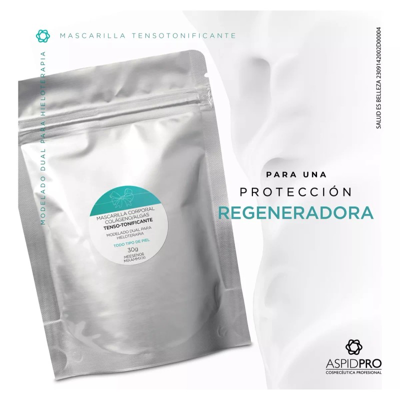 Aspidpro Sense Mascarilla Corporal Colageno Algas Hieloterap